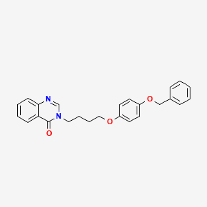 3-{4-[4-(benzyloxy)phenoxy]butyl}-4(3H)-quinazolinone