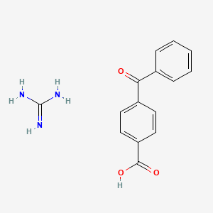 molecular formula C15H15N3O3 B5113064 guanidine 4-benzoylbenzoate (salt) 