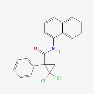 2,2-dichloro-N-1-naphthyl-1-phenylcyclopropanecarboxamide