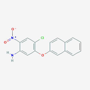 4-chloro-5-(2-naphthyloxy)-2-nitroaniline