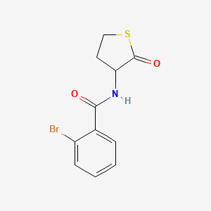 2-bromo-N-(2-oxotetrahydro-3-thienyl)benzamide