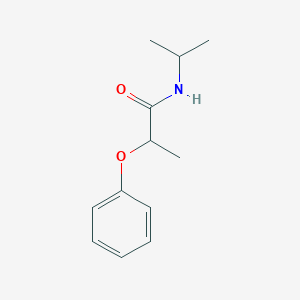 molecular formula C12H17NO2 B5114315 N-isopropyl-2-phenoxypropanamide 