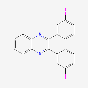 2,3-bis(3-iodophenyl)quinoxaline