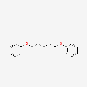 1,1'-[1,5-pentanediylbis(oxy)]bis(2-tert-butylbenzene)