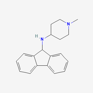 N-9H-fluoren-9-yl-1-methyl-4-piperidinamine