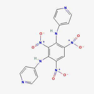 2,4,6-trinitro-N,N'-di-4-pyridinyl-1,3-benzenediamine