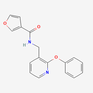 N-[(2-phenoxy-3-pyridinyl)methyl]-3-furamide