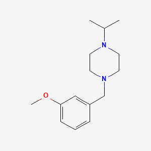 1-isopropyl-4-(3-methoxybenzyl)piperazine