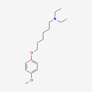 N,N-diethyl-6-(4-methoxyphenoxy)-1-hexanamine