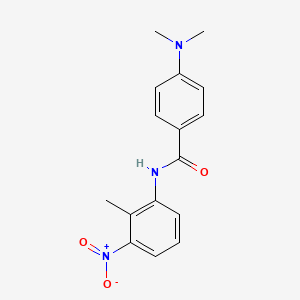 4-(dimethylamino)-N-(2-methyl-3-nitrophenyl)benzamide