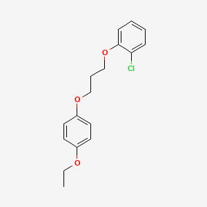 1-chloro-2-[3-(4-ethoxyphenoxy)propoxy]benzene