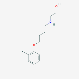 2-{[4-(2,4-dimethylphenoxy)butyl]amino}ethanol