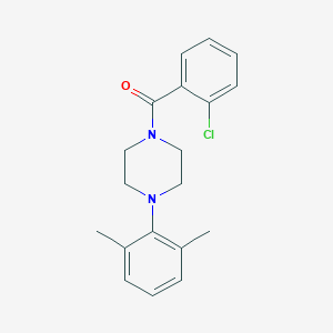 1-(2-Chlorobenzoyl)-4-(2,6-dimethylphenyl)piperazine