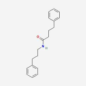 molecular formula C19H23NO B5115448 4-苯基-N-(3-苯基丙基)丁酰胺 