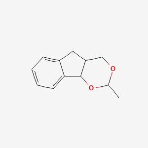 molecular formula C12H14O2 B5115552 2-methyl-4,4a,5,9b-tetrahydroindeno[1,2-d][1,3]dioxine 