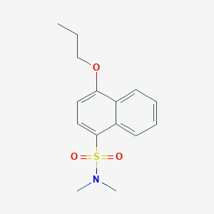 N,N-dimethyl-4-propoxynaphthalene-1-sulfonamide