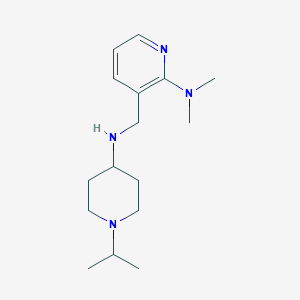 3-{[(1-isopropyl-4-piperidinyl)amino]methyl}-N,N-dimethyl-2-pyridinamine