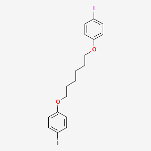 molecular formula C18H20I2O2 B5115646 1,1'-[1,6-hexanediylbis(oxy)]bis(4-iodobenzene) 