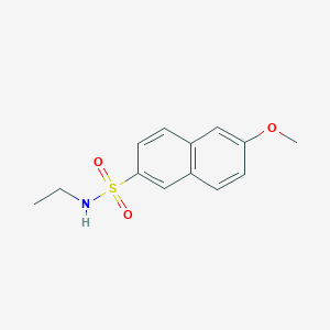 N-ethyl-6-methoxy-2-naphthalenesulfonamide