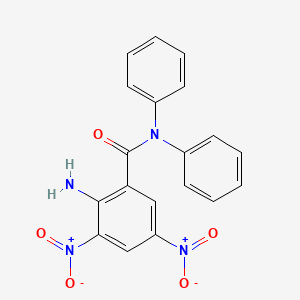 2-amino-3,5-dinitro-N,N-diphenylbenzamide