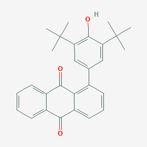 1-(3,5-di-tert-butyl-4-hydroxyphenyl)anthra-9,10-quinone