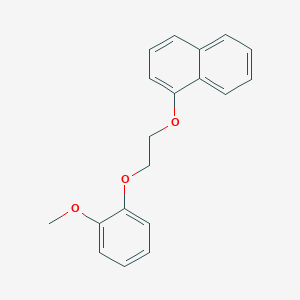 1-[2-(2-methoxyphenoxy)ethoxy]naphthalene