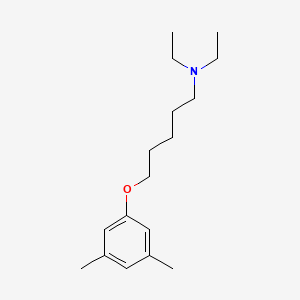 5-(3,5-dimethylphenoxy)-N,N-diethyl-1-pentanamine