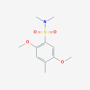 2,5-dimethoxy-N,N,4-trimethylbenzenesulfonamide
