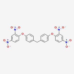 1,1'-[methylenebis(4,1-phenyleneoxy)]bis(2,4-dinitrobenzene)