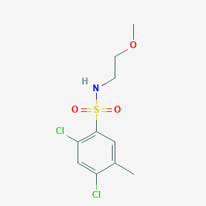 [(2,4-Dichloro-5-methylphenyl)sulfonyl](2-methoxyethyl)amine
