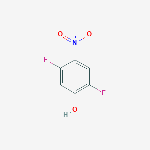molecular formula C6H3F2NO3 B051165 2,5-Difluoro-4-nitrophenol CAS No. 120103-18-6