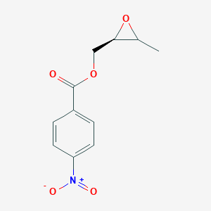 molecular formula C11H11NO5 B051175 (R)-(2-甲基环氧乙烷-2-基)甲基4-硝基苯甲酸酯 CAS No. 106268-96-6