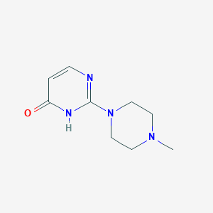 2-(4-methyl-1-piperazinyl)-4(3H)-pyrimidinone