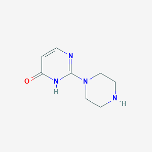 2-piperazin-1-yl-1H-pyrimidin-6-one