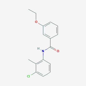 molecular formula C16H16ClNO2 B5117872 N-(3-chloro-2-methylphenyl)-3-ethoxybenzamide 