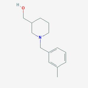 [1-(3-methylbenzyl)-3-piperidinyl]methanol