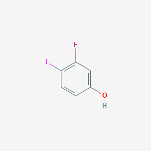 molecular formula C6H4FIO B051183 3-Fluoro-4-iodophenol CAS No. 122927-84-8