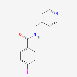 molecular formula C13H11IN2O B5118617 4-iodo-N-(4-pyridinylmethyl)benzamide 