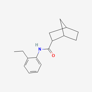 molecular formula C16H21NO B5118822 N-(2-ethylphenyl)bicyclo[2.2.1]heptane-2-carboxamide 