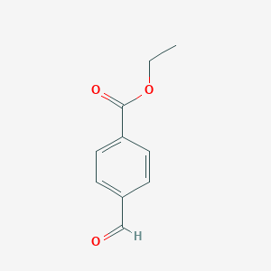 molecular formula C10H10O3 B051194 4-甲酰基苯甲酸乙酯 CAS No. 6287-86-1