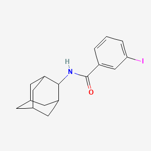 molecular formula C17H20INO B5119480 N-2-adamantyl-3-iodobenzamide 