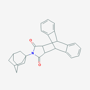 molecular formula C28H27NO2 B5119577 17-(1-adamantyl)-17-azapentacyclo[6.6.5.0~2,7~.0~9,14~.0~15,19~]nonadeca-2,4,6,9,11,13-hexaene-16,18-dione 
