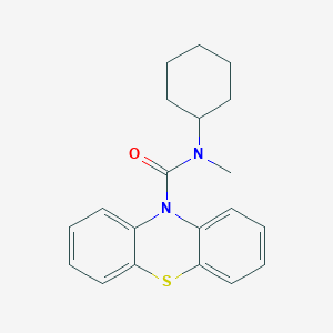 molecular formula C20H22N2OS B5119612 N-cyclohexyl-N-methyl-10H-phenothiazine-10-carboxamide 