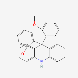 molecular formula C27H23NO2 B5119633 9,9-bis(2-methoxyphenyl)-9,10-dihydroacridine 