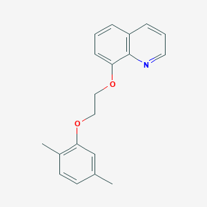 molecular formula C19H19NO2 B5119698 8-[2-(2,5-dimethylphenoxy)ethoxy]quinoline 