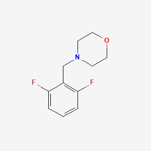molecular formula C11H13F2NO B5119718 4-(2,6-difluorobenzyl)morpholine 