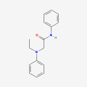 molecular formula C16H18N2O B5120092 N~2~-ethyl-N~1~,N~2~-diphenylglycinamide 