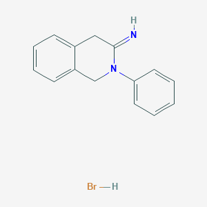 molecular formula C15H15BrN2 B5120241 2-phenyl-1,4-dihydro-3(2H)-isoquinolinimine hydrobromide 
