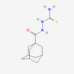 molecular formula C12H19N3OS B5120269 2-(1-adamantylcarbonyl)hydrazinecarbothioamide 