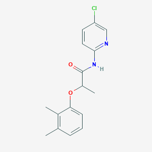 molecular formula C16H17ClN2O2 B5120318 N-(5-chloro-2-pyridinyl)-2-(2,3-dimethylphenoxy)propanamide 